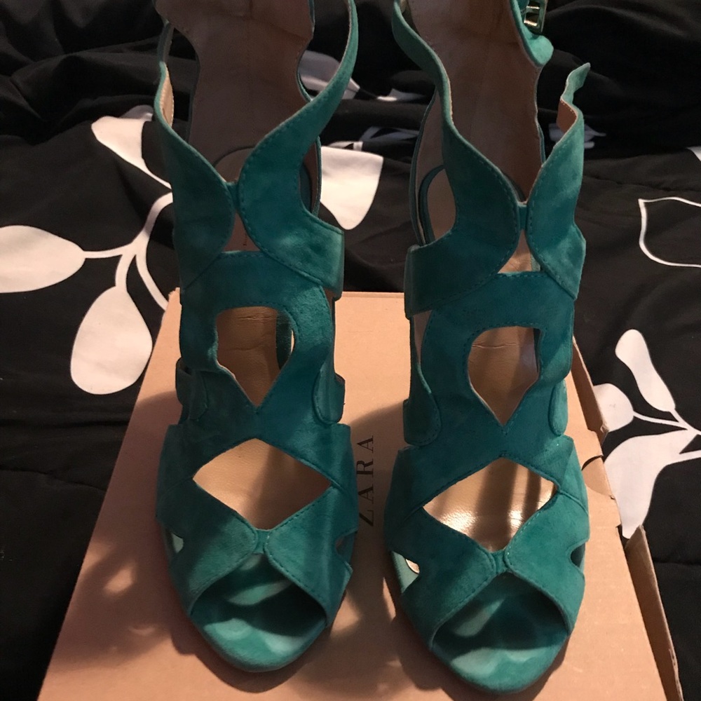 Zara Heeled Sandals 39